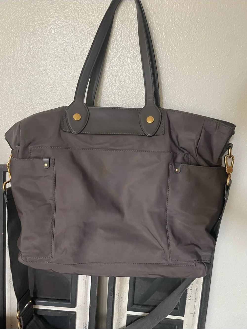 Nylon diaper bag